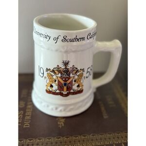 University Of Southern California Crest 1958 Hefty Weight Mug "Don" Grandpa Chic